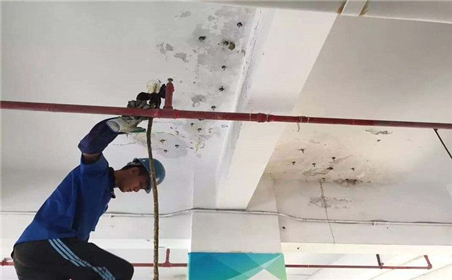 武漢天花板漏水注漿式堵漏