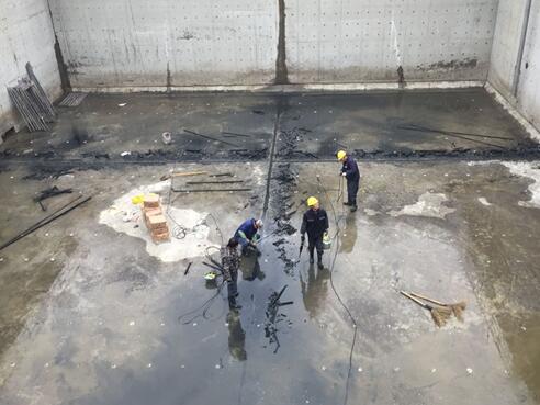 武漢消防水池滲漏水堵漏施工方案 